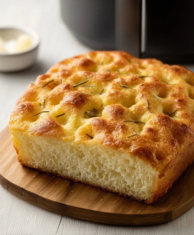 Focaccia Velocissima in Friggitrice ad Aria