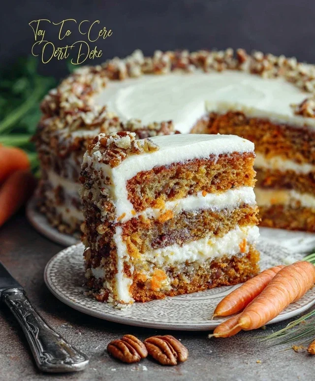 To Die For Carrot Cake