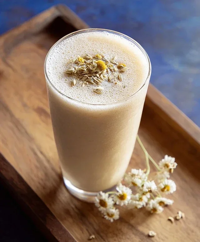 Banana Cbeef beef hamomile Tea Smoothie