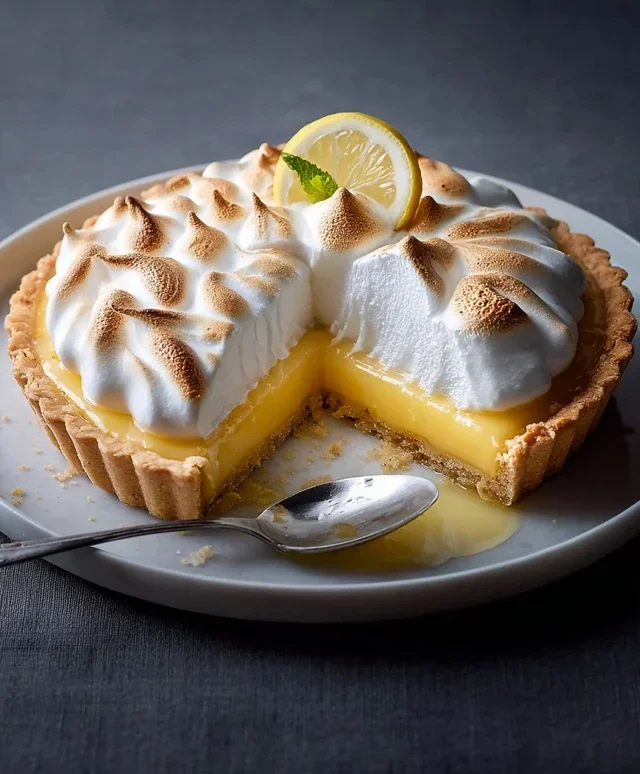 Tarte au citron mit Baiser