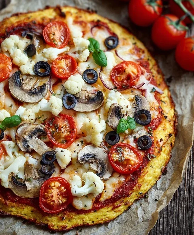 Low Carb Blumenkohl Pizza