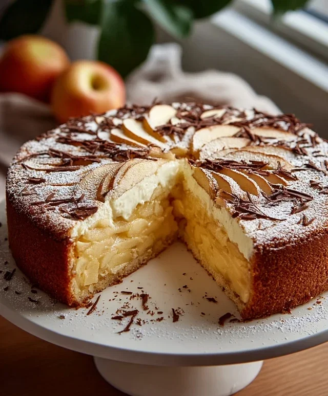 Schwedische Apfeltorte