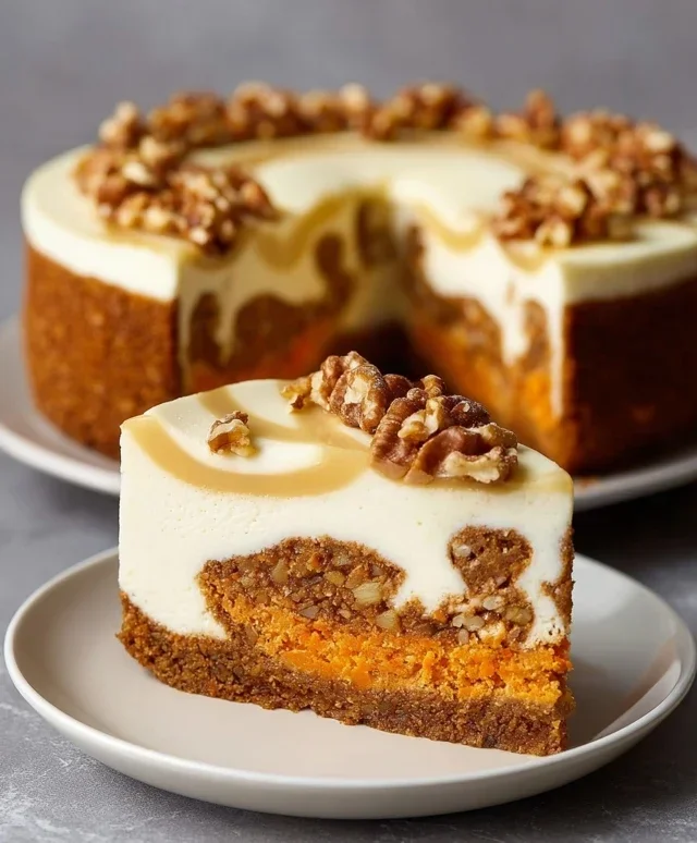 Carrot Cake Cheesecake The Best of Both Worlds