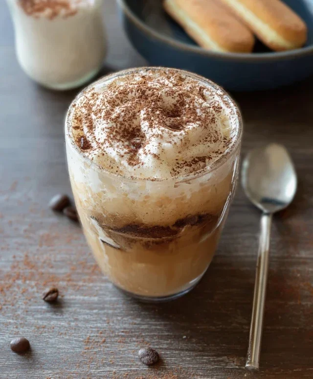 Iced Tiramisu Latte