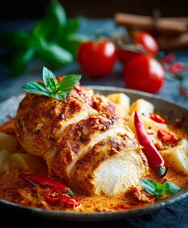 Paprika Sahne Hähnchen