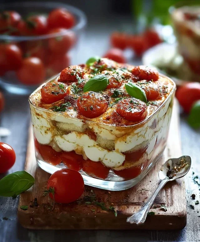 Tomaten-Mozzarella-Tiramisu Rezept für jeden Anlass genießen!