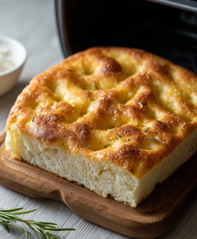 Focaccia Velocissima in Friggitrice ad Aria