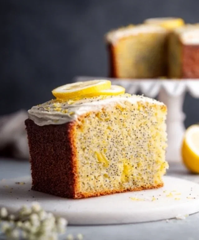 Lemon Poppy Seed Cake