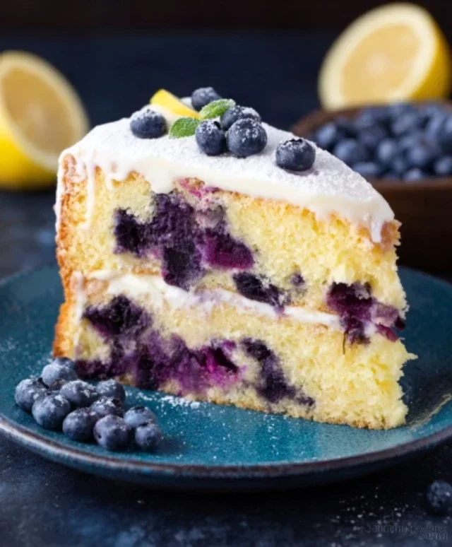Lemon Blueberry Cake