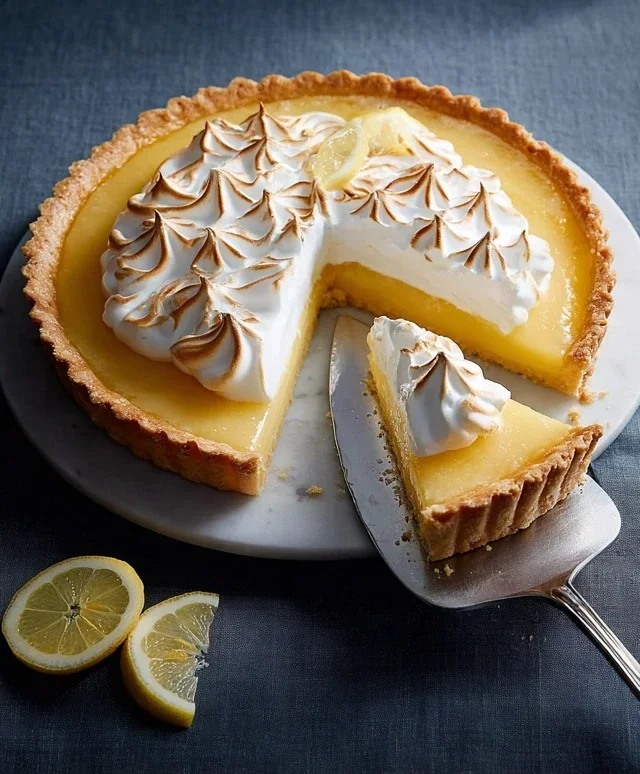 Tarte au citron mit Baiser