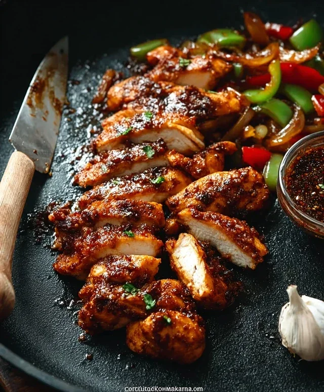 Schwarzes Pfeffer Hühnchen: Würzig und aromatisch genießen!