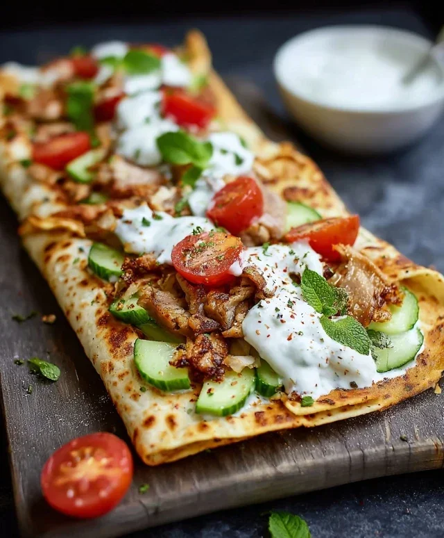 Low Carb Gyros Rolle