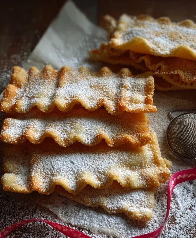 Chiacchiere al forno (senza burro) leggere e golose!