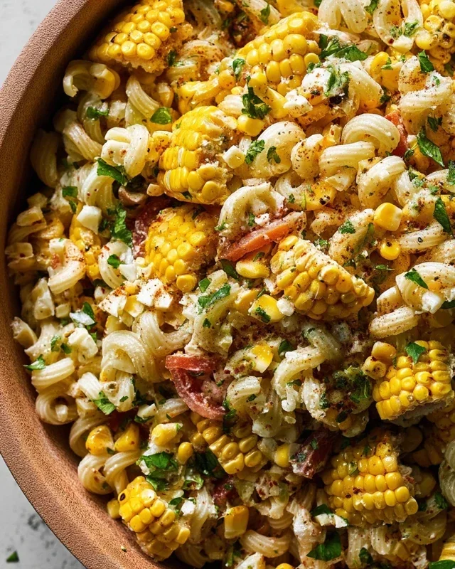 Street Corn Pasta Salad