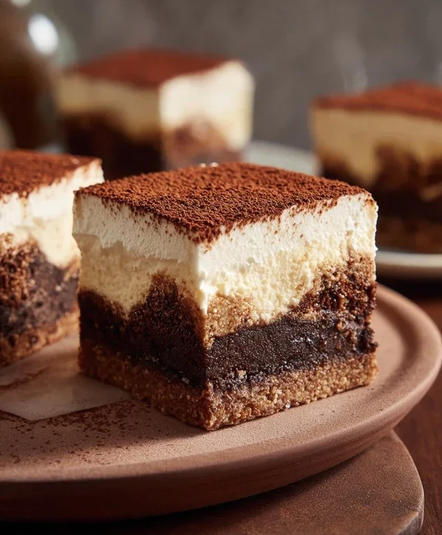 Tiramisu Brownies
