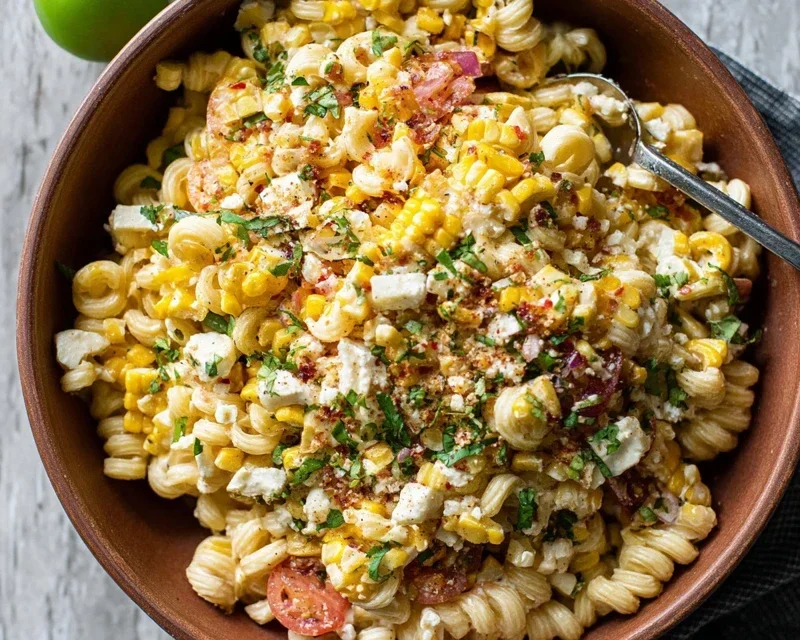 Street Corn Pasta Salad