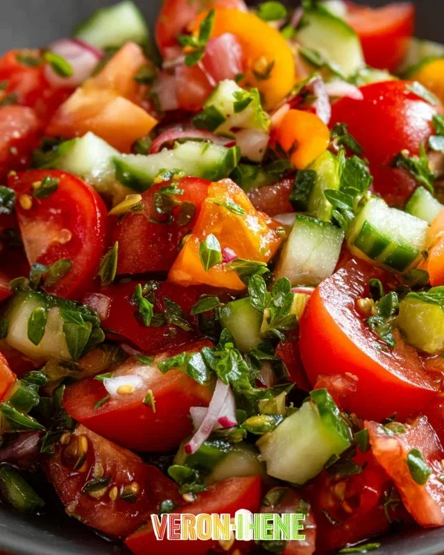 Tomaten Gurken Salat