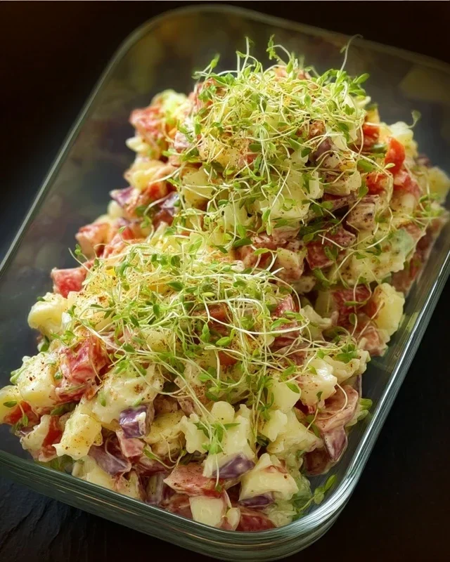 Diesen Salat aus DDR habe ich schon 2 x in eine Woche gemacht - Kochen Mit Uns