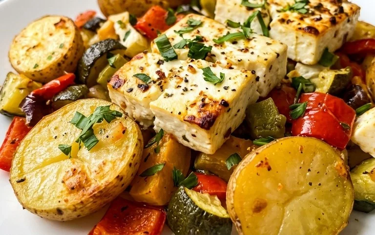 Köstliches Feta Kartoffeln Ofengemüse: Einfach und Gesund!