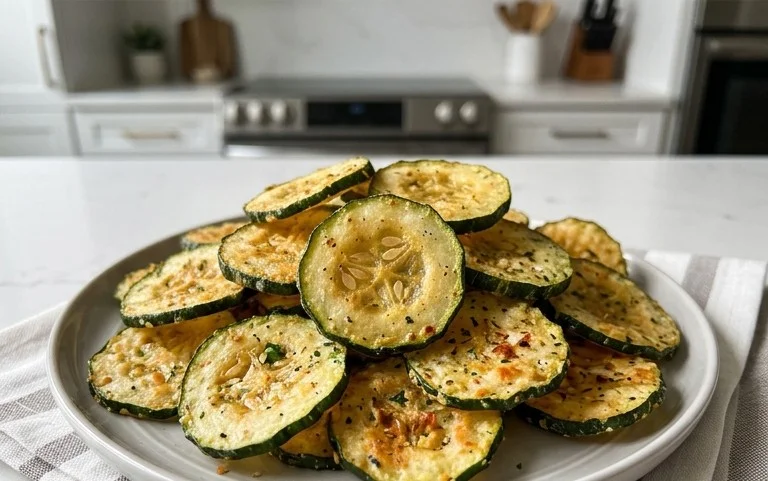 Crunchy Ranch Cucumber Chips Recipe You'll Crave Again!