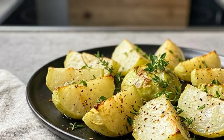 Ofen Kohlrabi