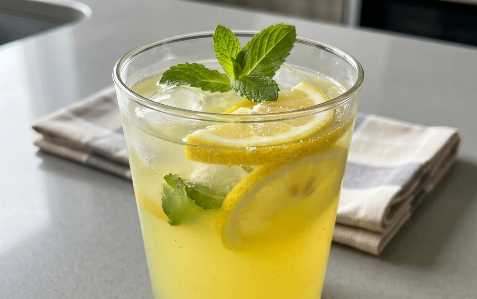 Selbstgemachte Limonade mit der Tescoma-Zitronenpresse