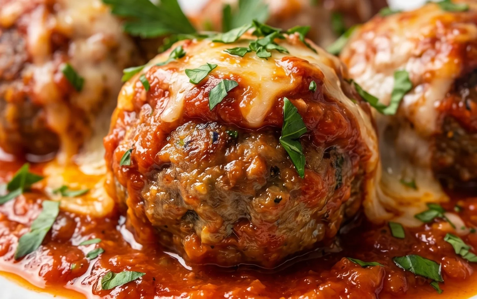 Baked Italian Meatballs