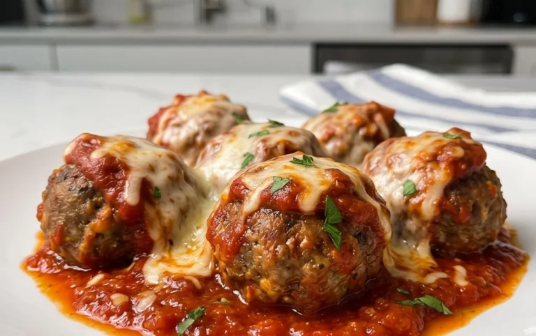 Baked Italian Meatballs