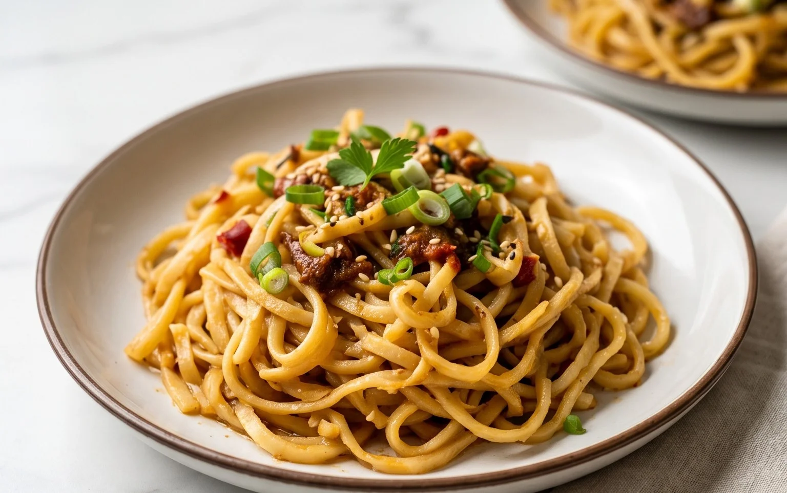 Kohlrabi Nudeln: Low Carb & asiatisch