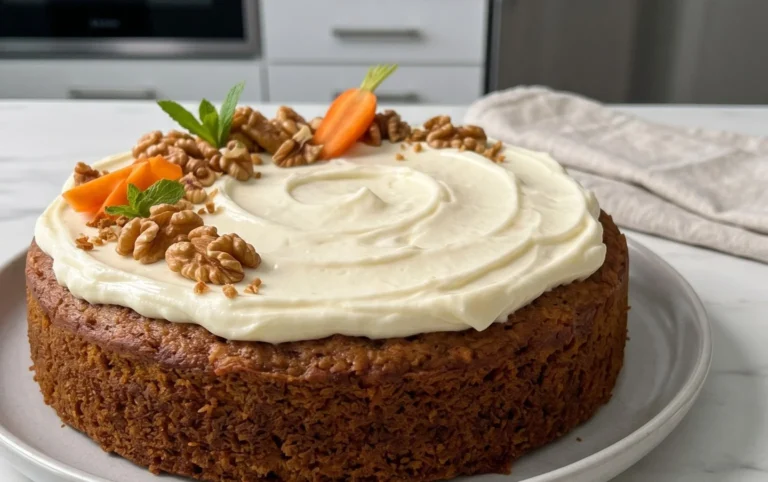Karottenkuchen mit Frischkäse-Frosting