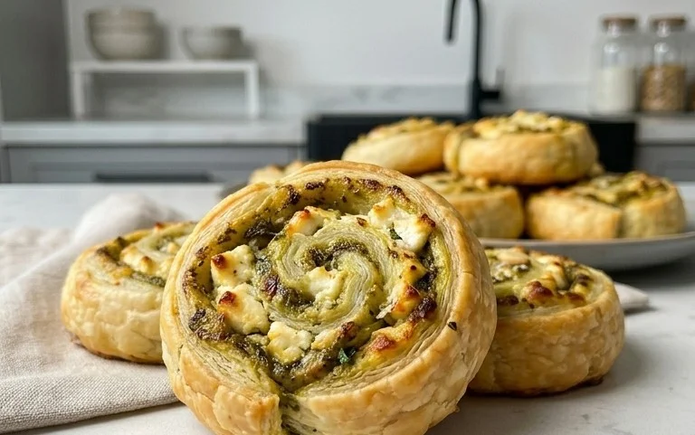 Pesto Feta Rolls