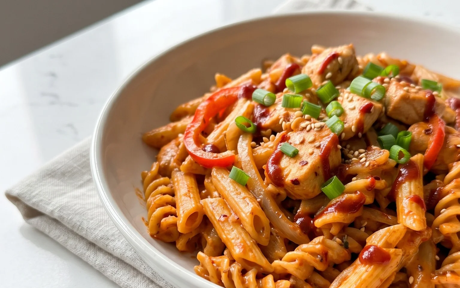 Creamy Gochujang Pasta