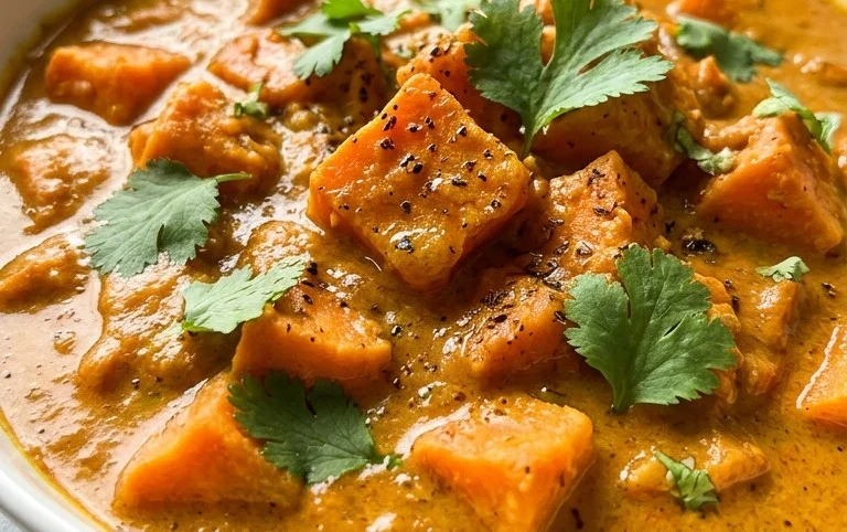Süßkartoffel Curry Rezept