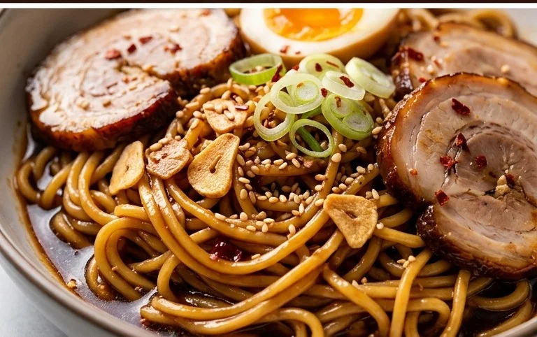 Easy Saucy Ramen Noodles
