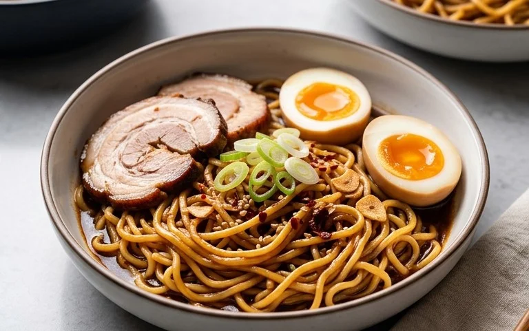 Easy Saucy Ramen Noodles