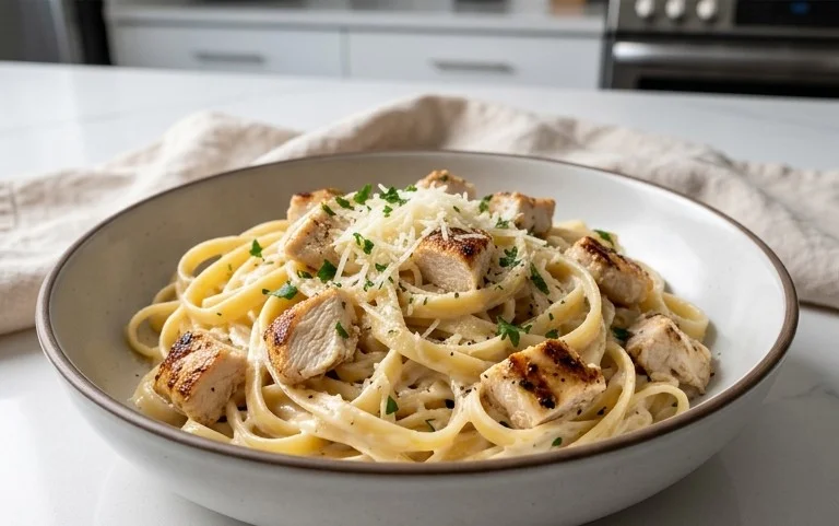 Cremige Hähnchen-Alfredo-Nudeln: Ein Unglaubliches Ultimatives Rezept