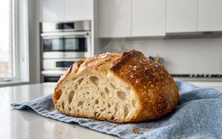 No Knead Salt Bread