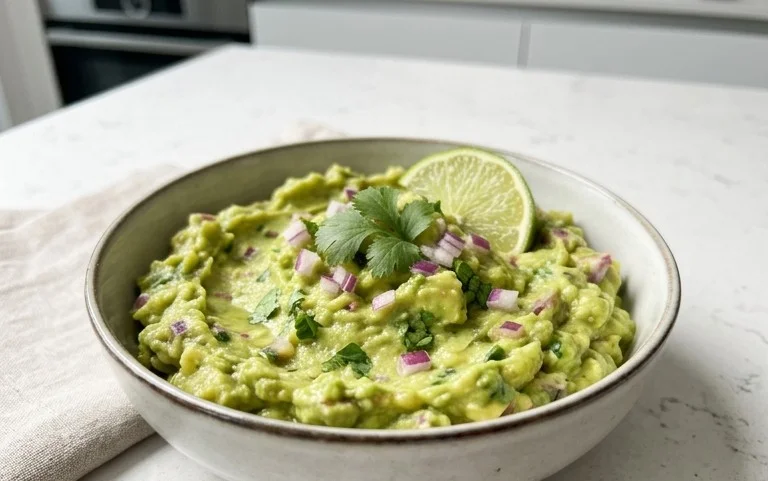 Easy 4 Ingredient Guacamole