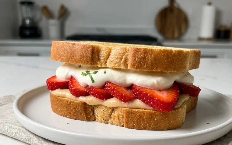 4-ingredient Strawberry Sando