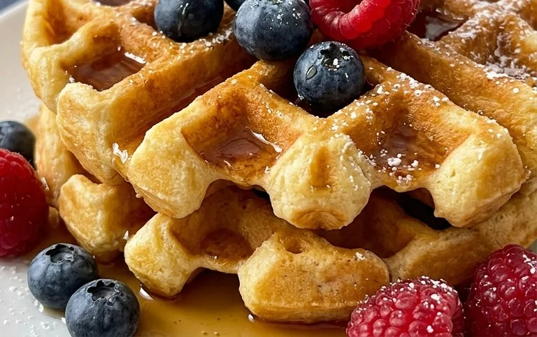 Greek Yogurt Waffles