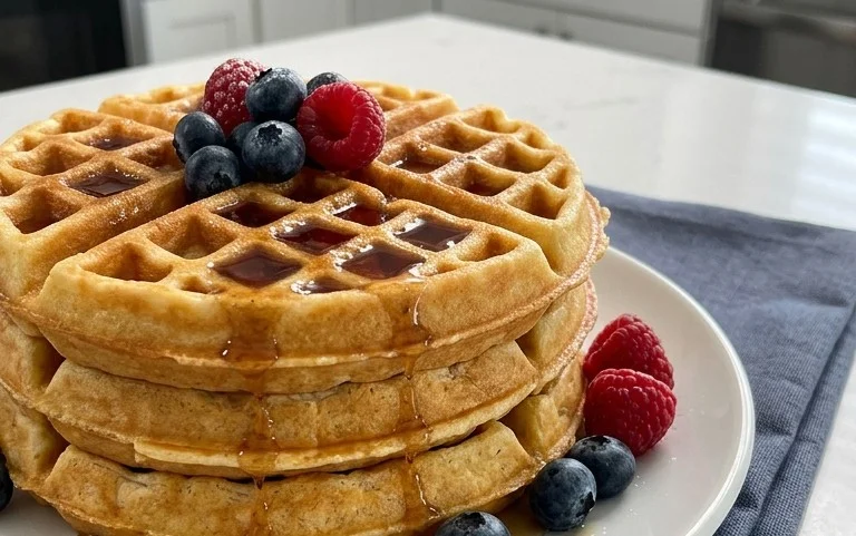 Greek Yogurt Waffles