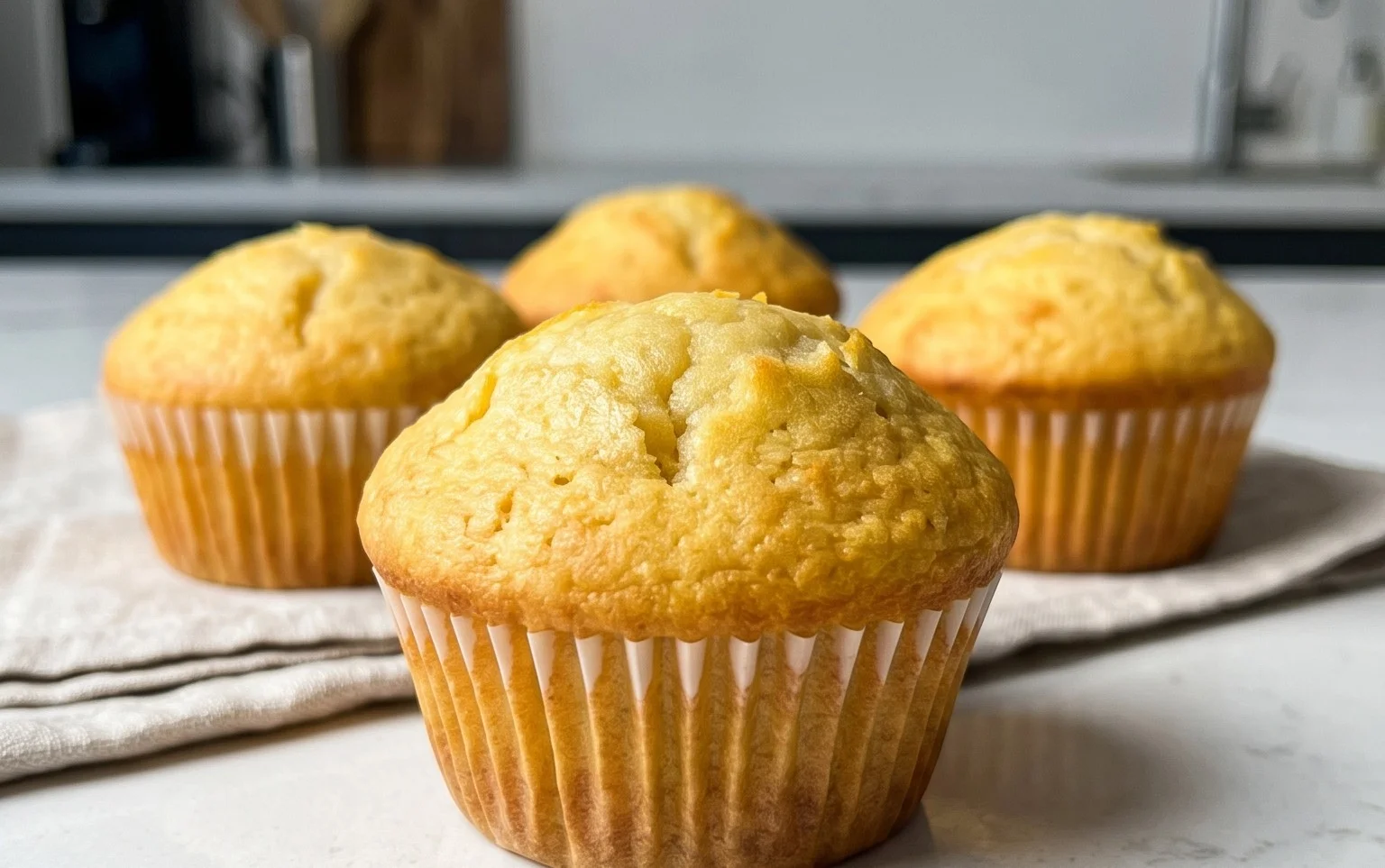 Zitronenmuffins – schnell & einfach