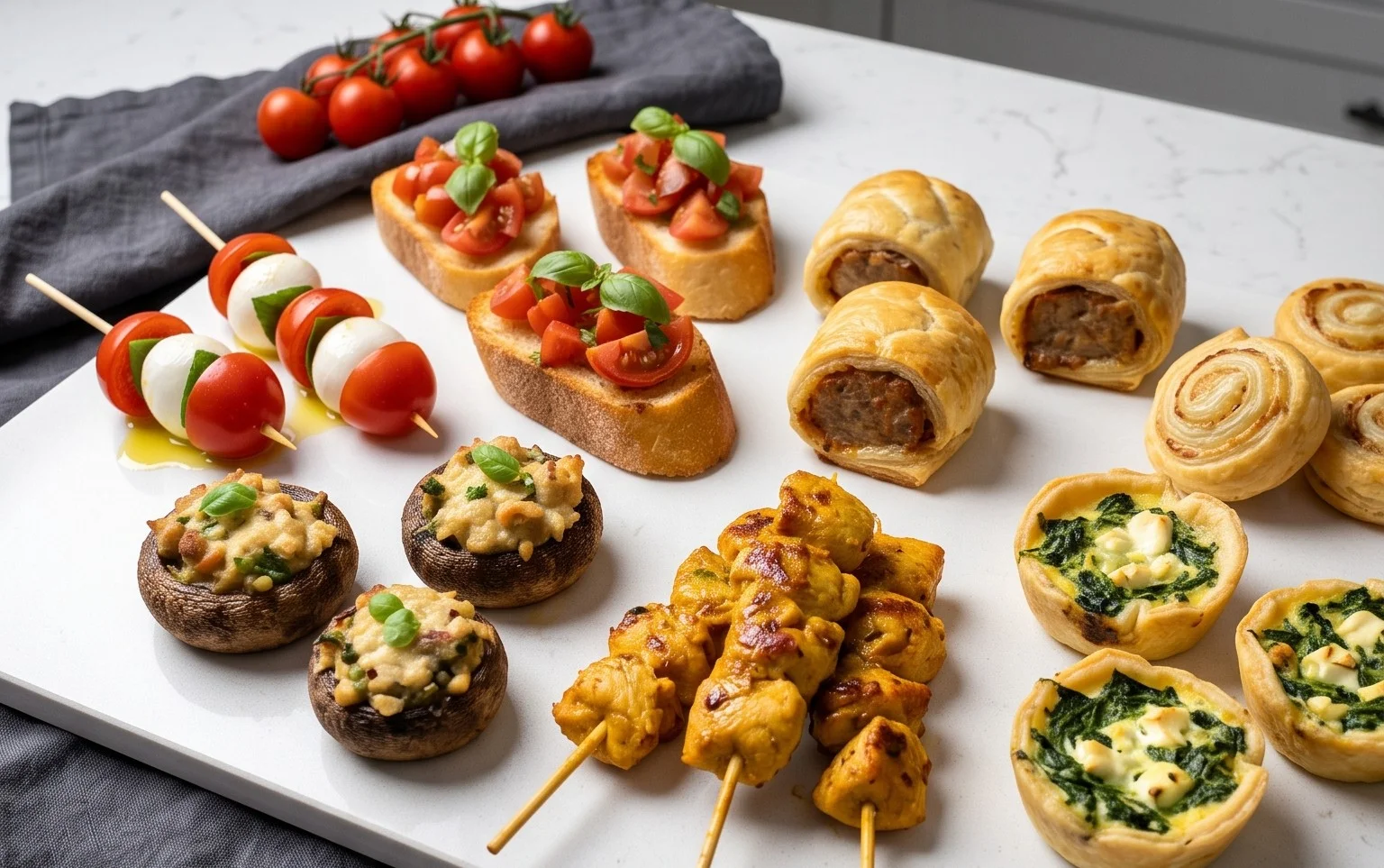 Fingerfood-Rezepte: 6 einfache Varianten für Party, Buffet & Brunch