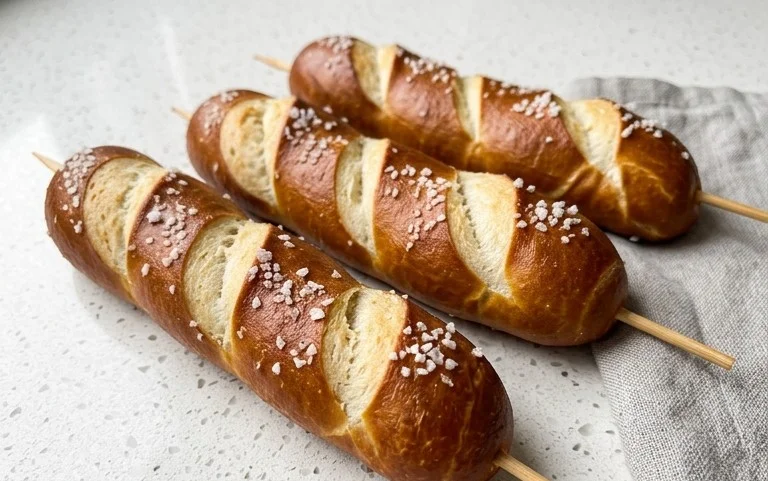 Bayerische Laugenspieße