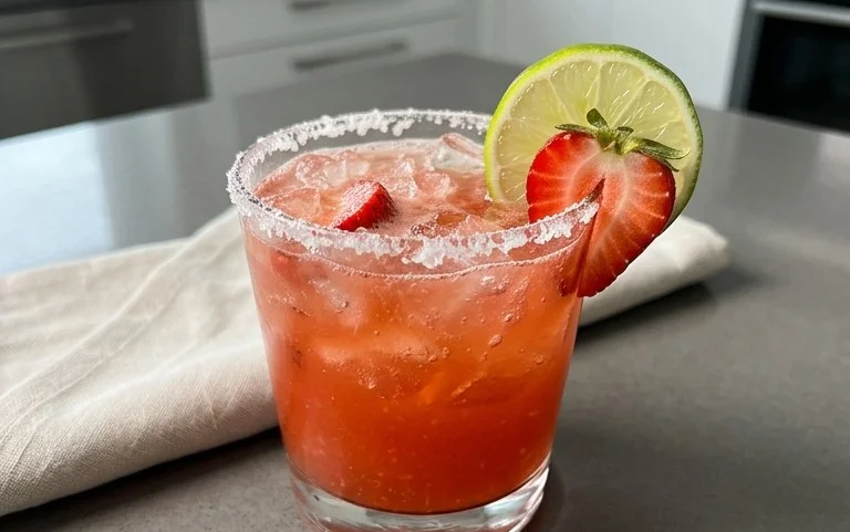 Alkoholfreier Erdnon-alcoholic beer-Margarita-Mocktail