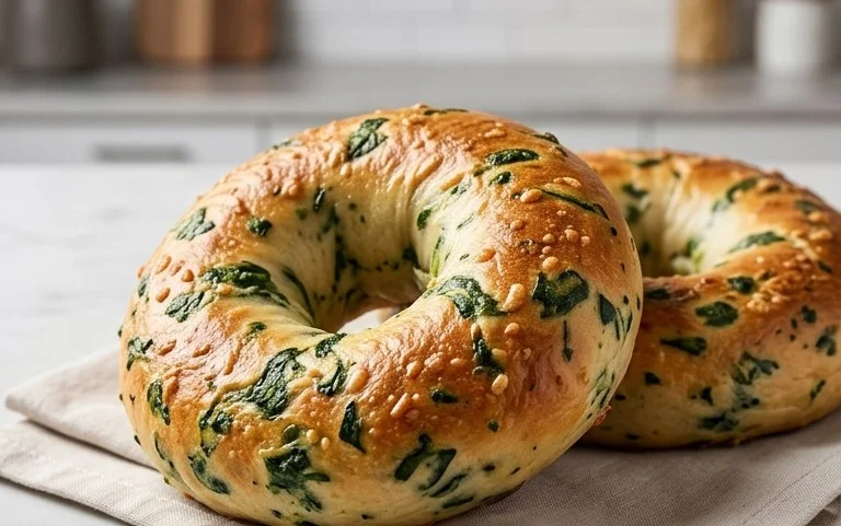 Irresistibly Easy Spinach Cottage Cheese Flagels for Any Meal
