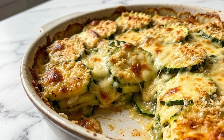 Easy Cheesy Zucchini Casserole