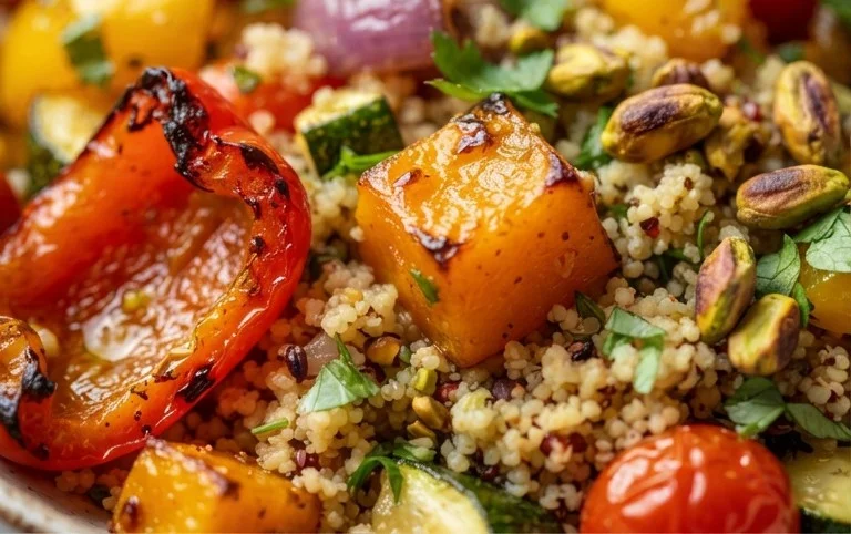 Röstgemüse Couscous für Geschmacksexplosion