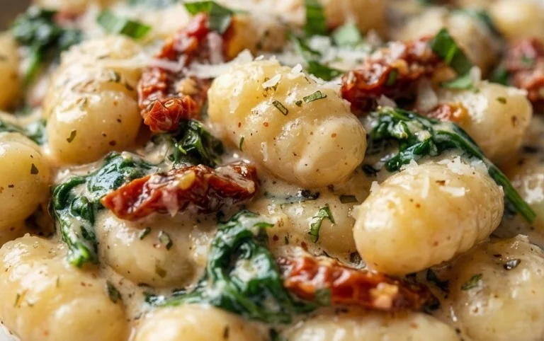 Creamy Tuscan Gnocchi