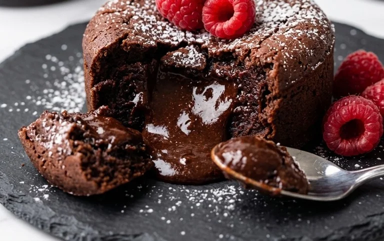 Air Fryer Lava Cake